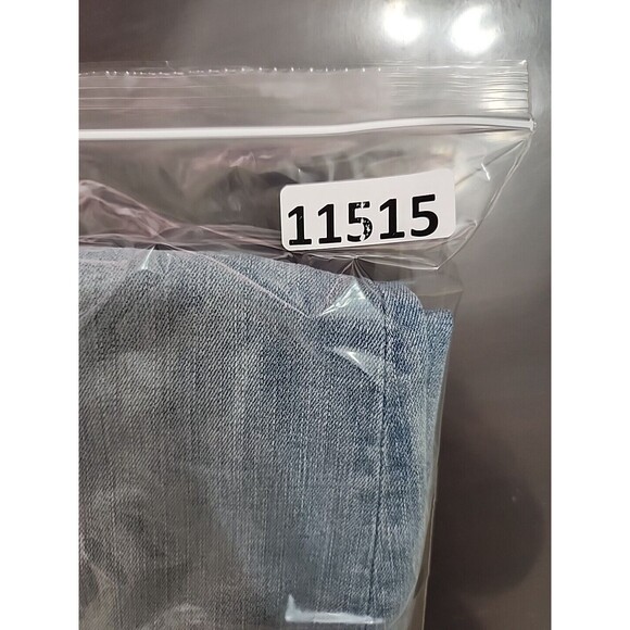 American Eagle Super High Rise Jegging Jeans Womens 8 Long 360 Next Level Cuffed - Picture 10 of 10